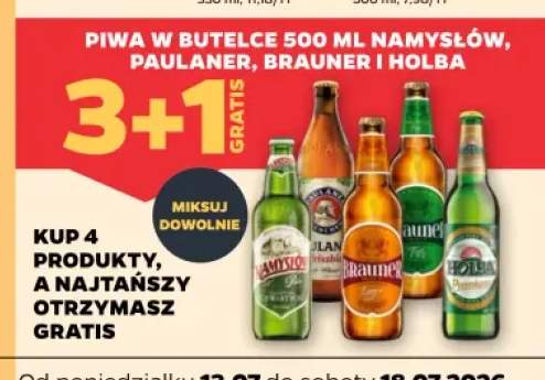 Piwo Namysłów +3 warianty