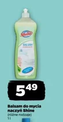Balsam do mycia naczyń Shine Sensitive Aloe