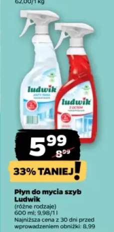 Płyn do mycia szyb Ludwik