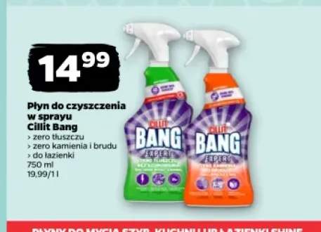 Płyn do czyszczenia w sprayu Cillit Bang