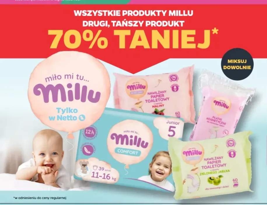 Produkty Millu +4 warianty