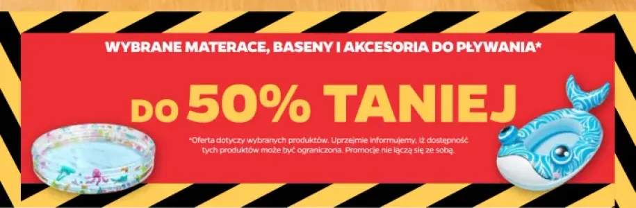 Materace, baseny i akcesoria do pływania +2 warianty