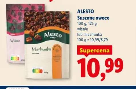 suszone owoce