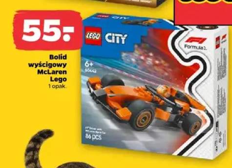 Klocki City Bolid wyścigowy McLaren Lego
