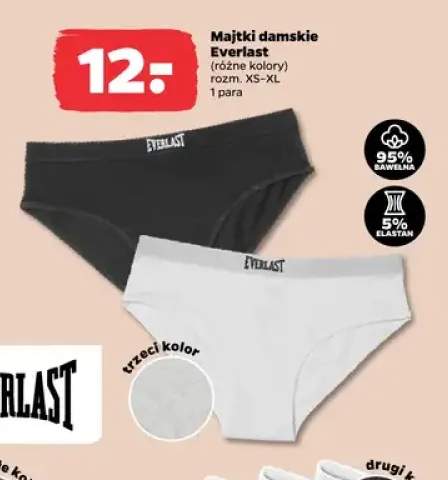 Majtki damskie Everlast