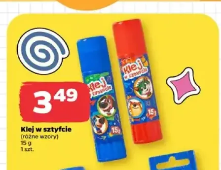 Klej w sztyfcie Bambino