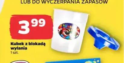 Kubek z blokadą wylania Bambino