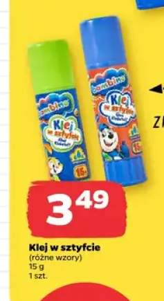 Klej w sztyfcie zmywalny wodą Bambino
