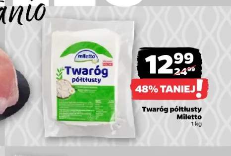Twaróg półtłusty Miletto