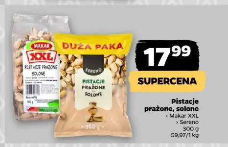Pistacje prażone solone Sereno