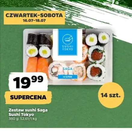 Zestaw sushi Saga Sushi Tokyo