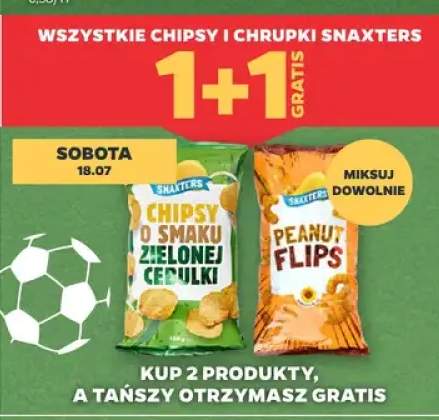 Chipsy i chrupki Snaxters +1 wariant