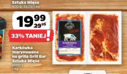 Karkówka marynowana na grilla Grill Bar Sztuka Mięsa plastry