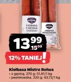 Kiełbasa z gęsiną Mistrz Rohus +1 wariant