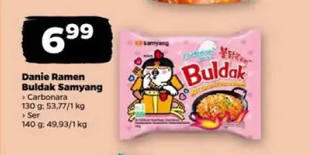Danie Ramen Buldak Carbonara Samyang +1 wariant