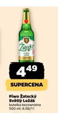 Piwo Žatecký Světlý Ležák