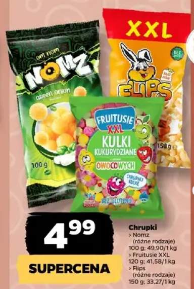 Chrupki Nomz +1 wariant