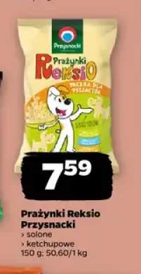 Prażynki Reksio Przysnacki solone