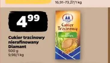 Cukier trzcinowy nierafinowany Diamant