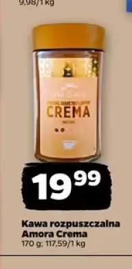 Kawa rozpuszczalna Amora Crema