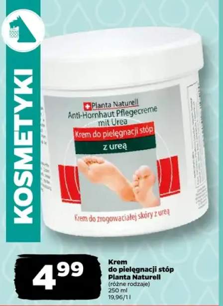 Krem do pielęgnacji stóp Planta Naturell z mocznikiem