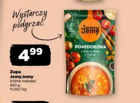 Zupa pomidorowa z kurczakiem i ryżem JemyJemy