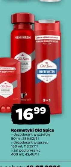 Dezodorant w sztyfcie Old Spice Original +1 wariant