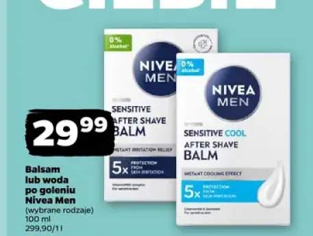 Balsam po goleniu Nivea Men Sensitive +1 wariant