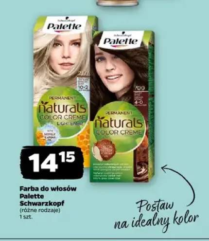 Farba do włosów Palette Schwarzkopf Permanent Naturals 219 Super Popielaty Blond +1 wariant