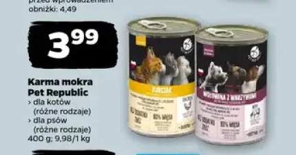 Karma mokra dla kotów Pet Republic Kurczak +1 wariant