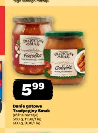Danie gotowe Tradycyjny Smak Fasolka +1 wariant