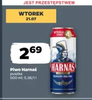 Piwo Harnaś Jasne Pełne