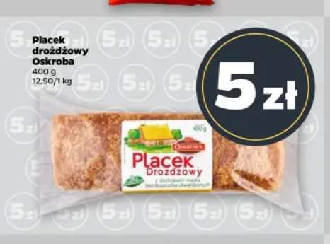 Placek drożdżowy Oskroba