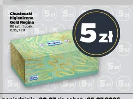 Chusteczki higieniczne Gold Regina