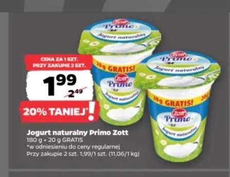 Jogurt naturalny Primo Zott