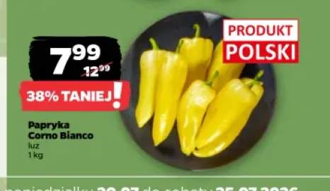 Papryka Corno Bianco Z Zieleniaka