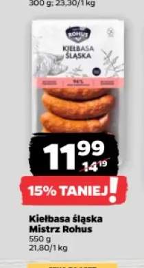 Kiełbasa śląska Mistrz Rohus