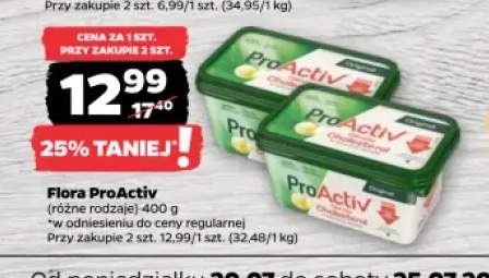 Margaryna Flora ProActiv Cholesterol +1 wariant