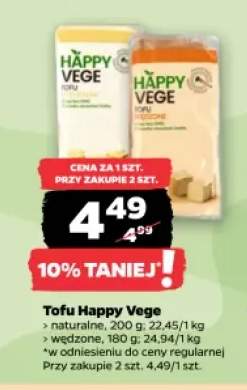 Tofu naturalne Happy Vege +1 wariant