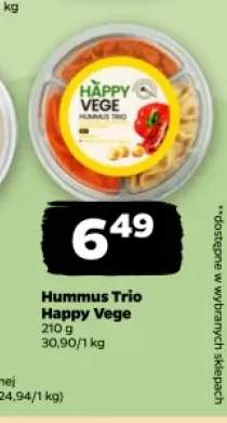 Hummus Trio Happy Vege