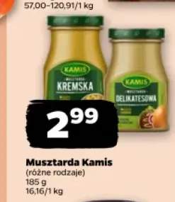 Musztarda kremska Kamis +1 wariant