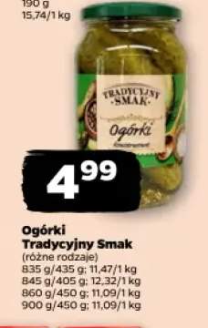 Ogórki konserwowe Tradycyjny Smak 835 g