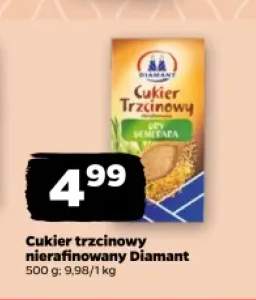 Cukier trzcinowy niefinowany Diamant