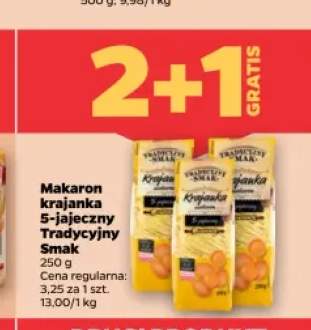 Makaron krajanka 5-jajeczny Tradycyjny Smak