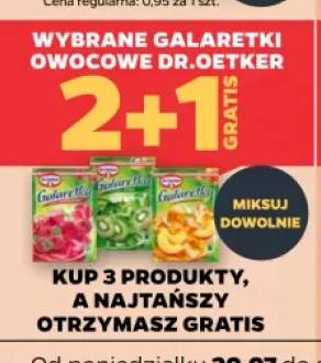 Galaretki owocowe Dr.Oetker +3 warianty