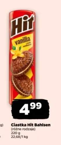 Ciastka Hit Bahlsen waniliowe