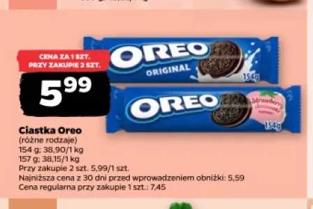 Ciastka Oreo Original +1 wariant