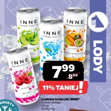 Lodowe kuleczki INNE Ice Drops +2 warianty