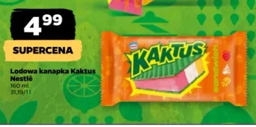 Lodowa kanapka Kaktus Nestlé