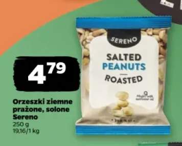 Orzeszki ziemne prażone solone Sereno